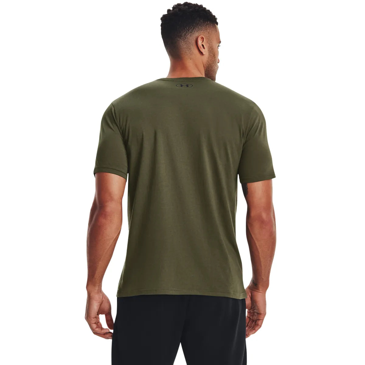 UA M SPORTSTYLE LC SS, Marine Od Green