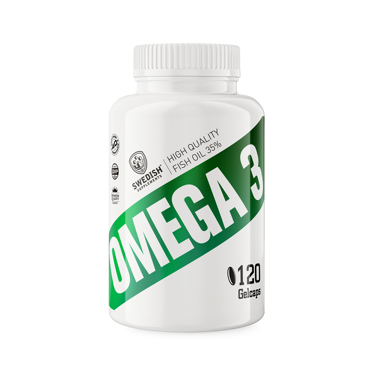 Swedish Omega 3, 120 caps - LAGERRYDDING (1 IGJEN)