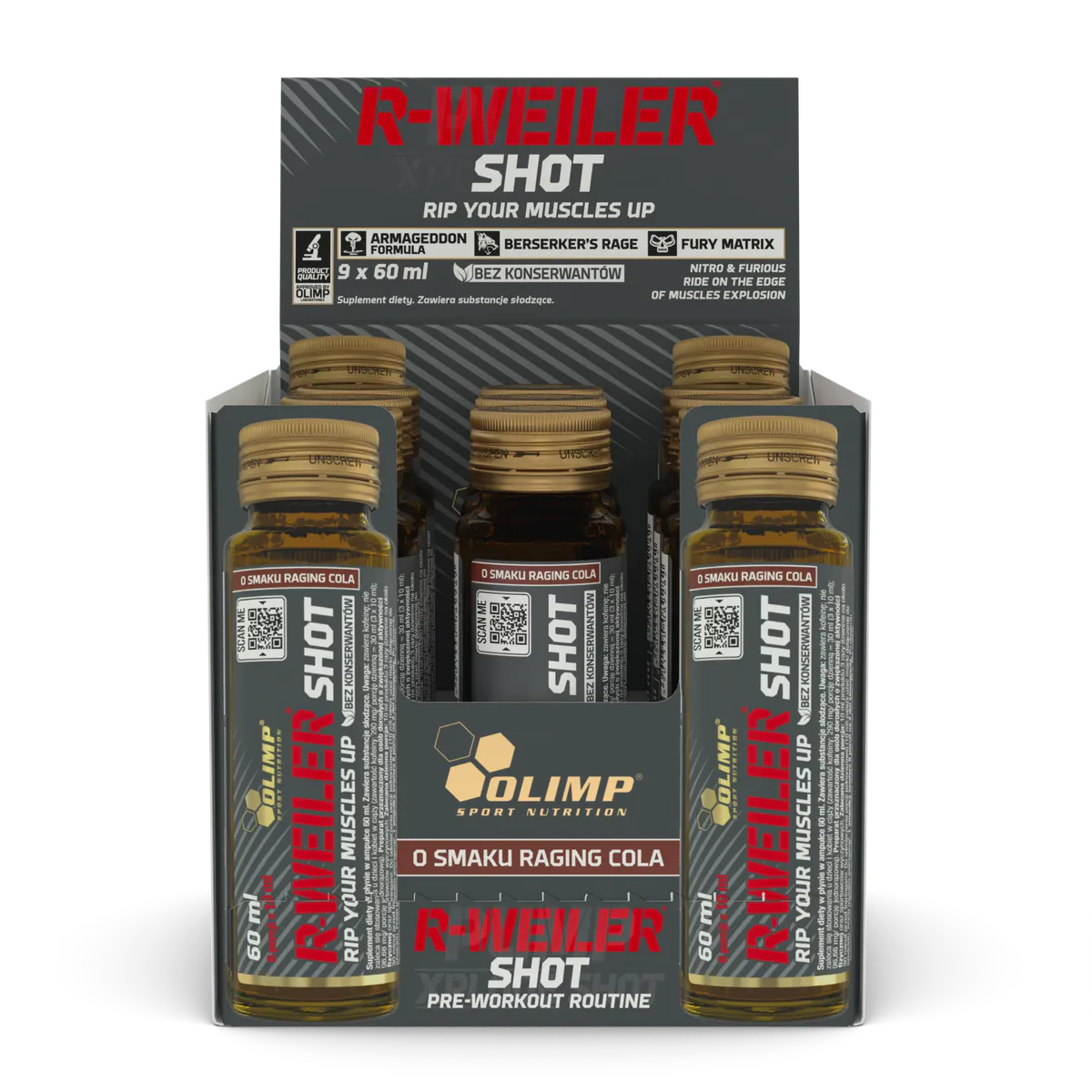 R-WEILER SHOT 9X60ML Olimp