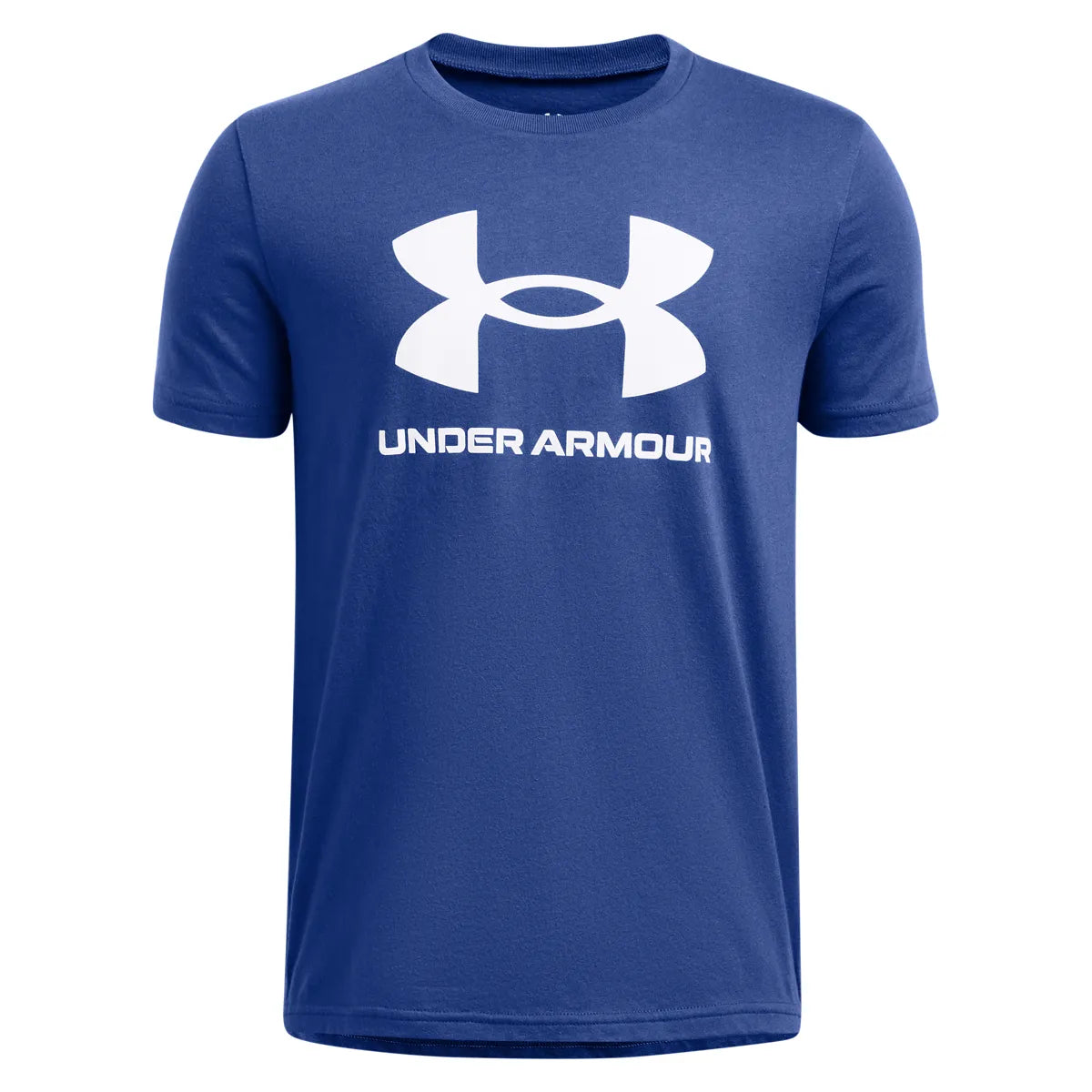 UA B SPORTSTYLE LOGO SS, Tech Blue