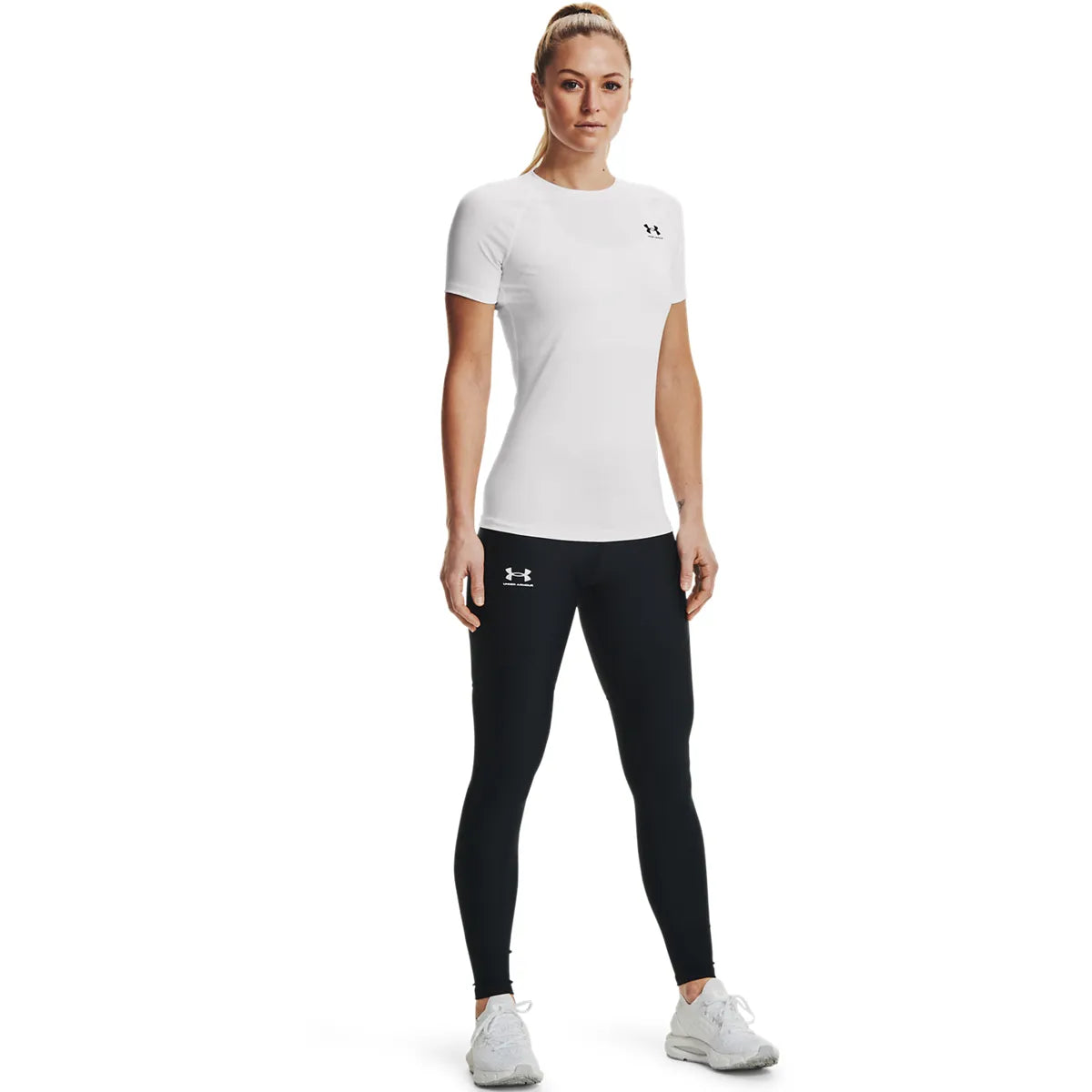 UA HG Authentics Comp SS, White
