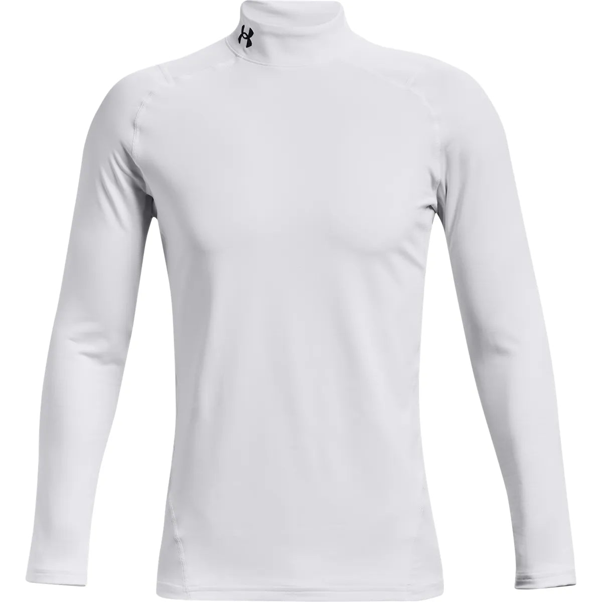 UA CG Armour Fitted Mock, White - LAGERRYDDING (1 IGJEN)