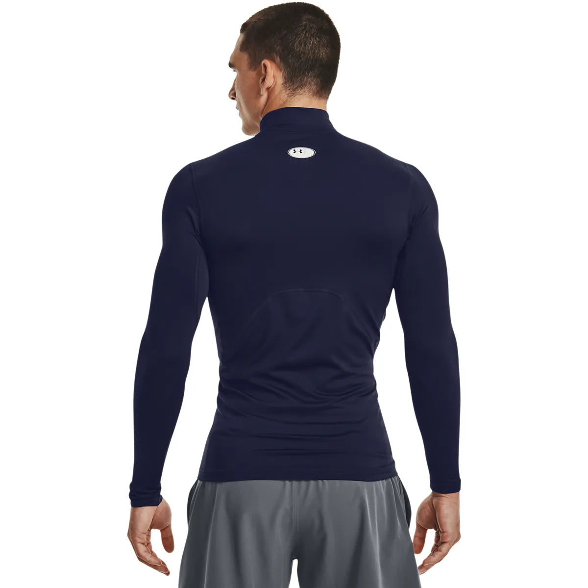 UA CG Armour Comp Mock, Midnight Navy