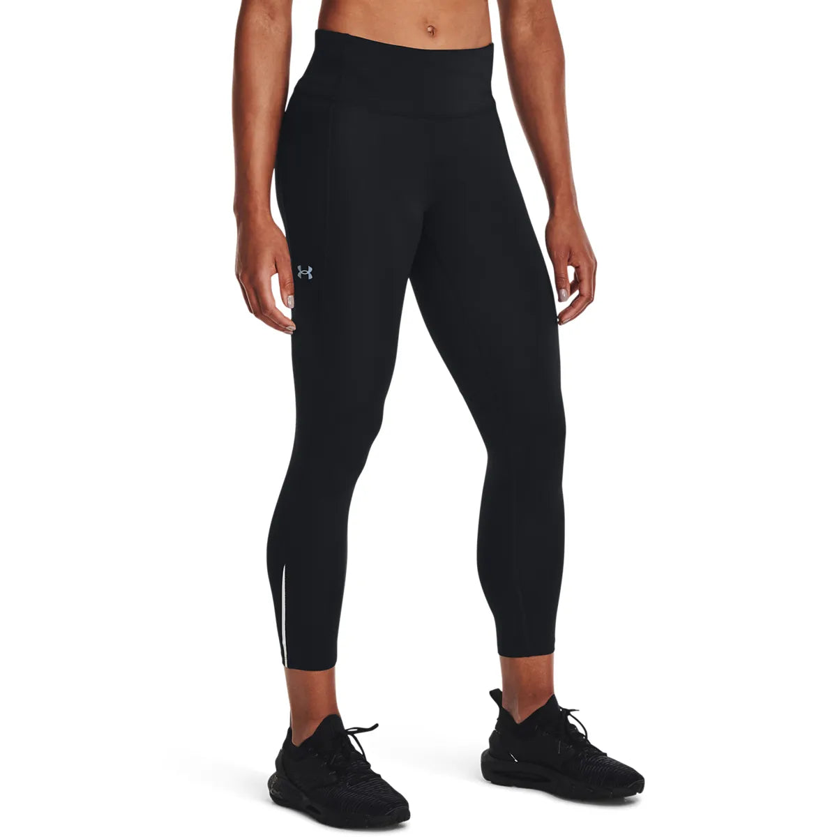 UA Launch Ankle Tights, Black