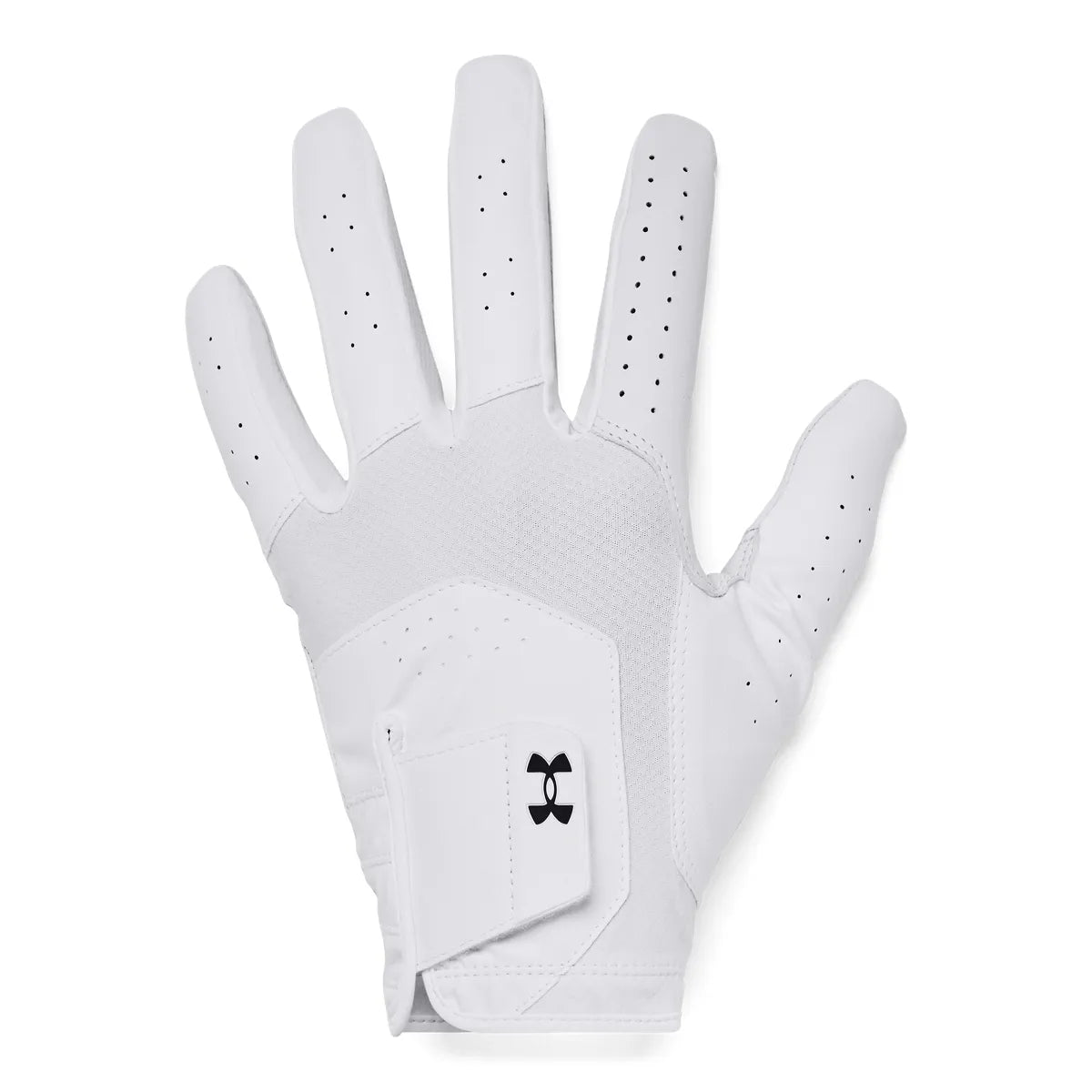 UA Iso-Chill Golf Glove, White