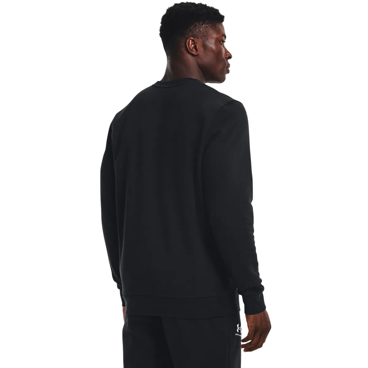 UA Icon Fleece Crew, Black