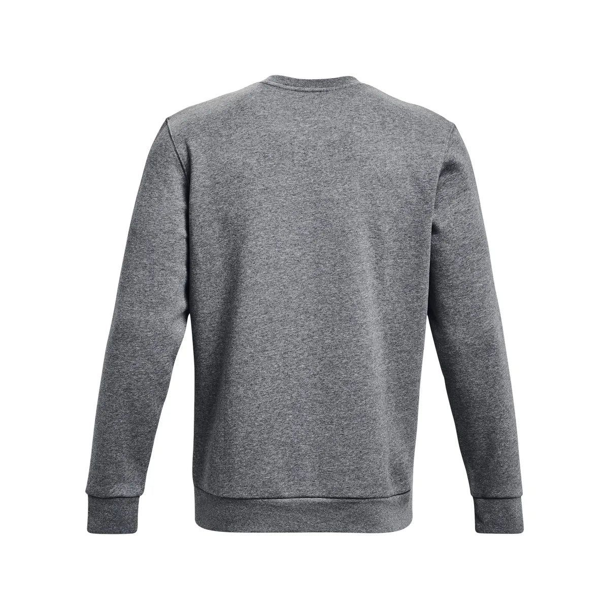 UA Icon Fleece Crew, Pitch Gray