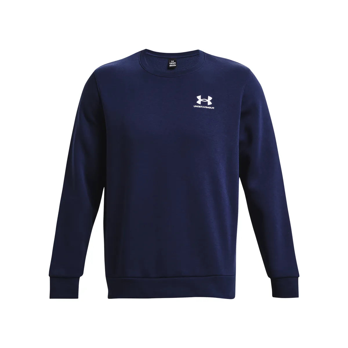 UA Icon Fleece Crew, Midnight Navy