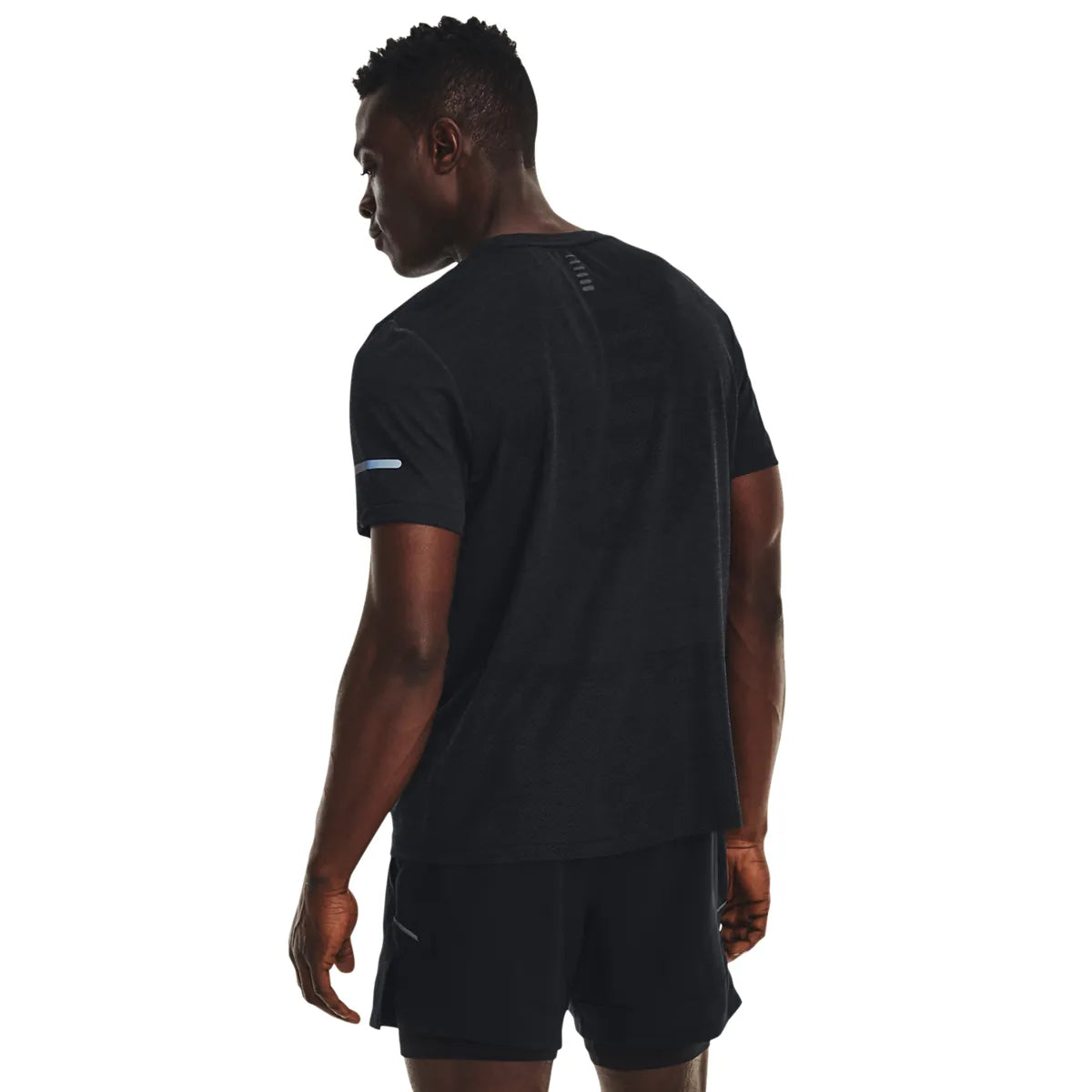 UA SEAMLESS STRIDE SS, Black