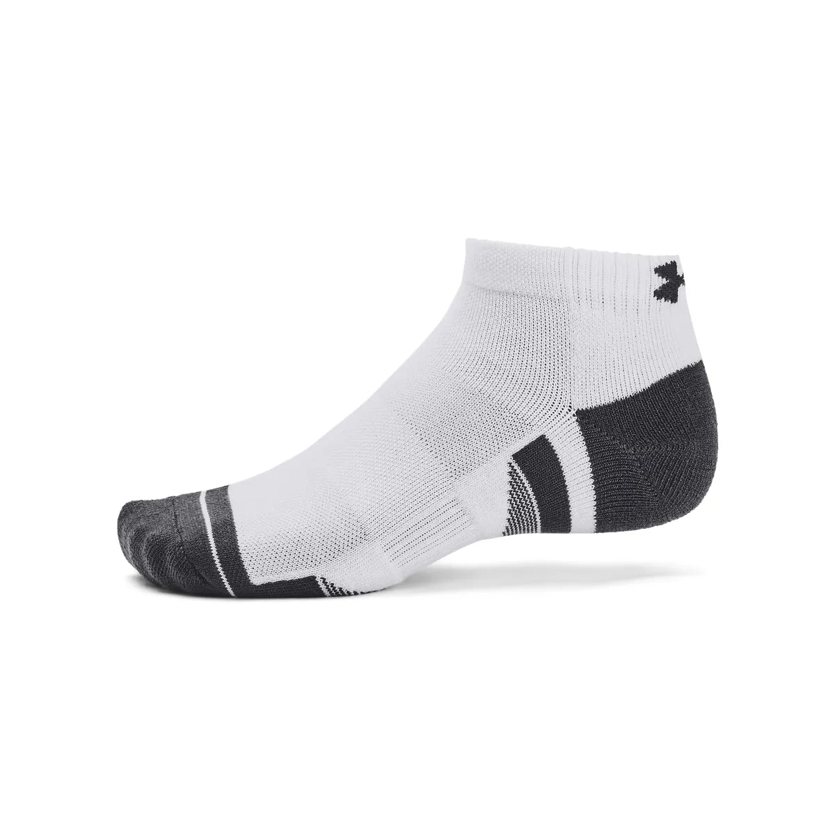 UA Performance Tech 3pk Low, White