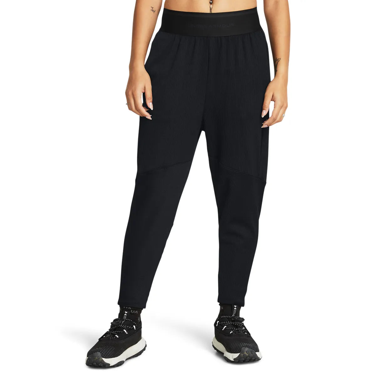 Journey Rib Pant, Black