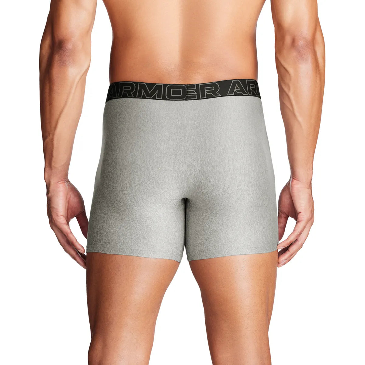 UA PERFORMANCE TECH - SOLID 6 IN 3PK, Steel