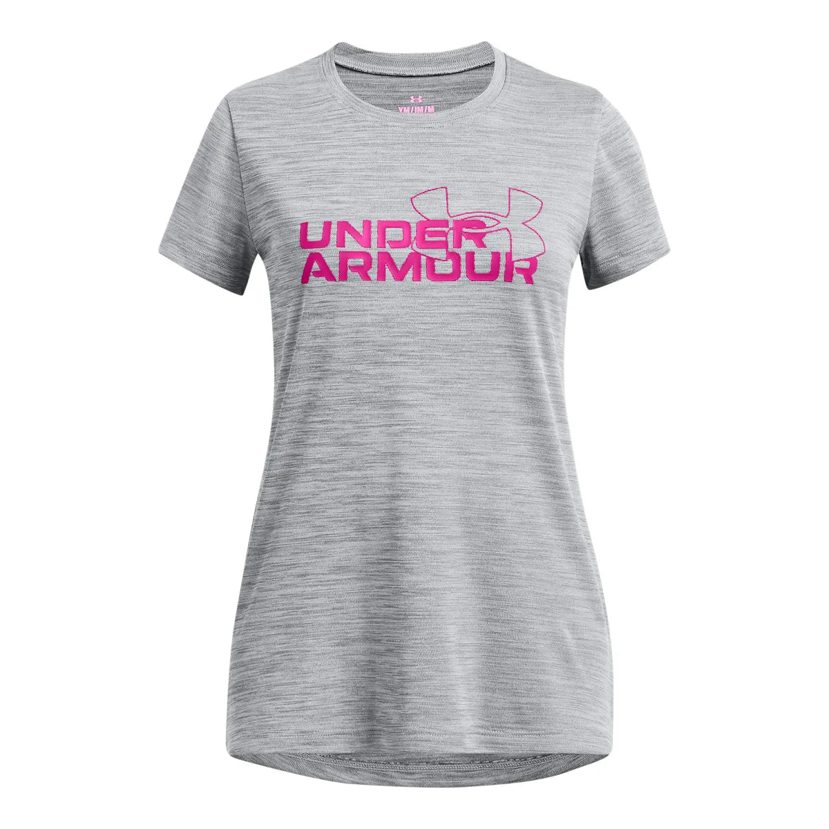 UA G TECH TWIST WDMK LOGO SS, Black