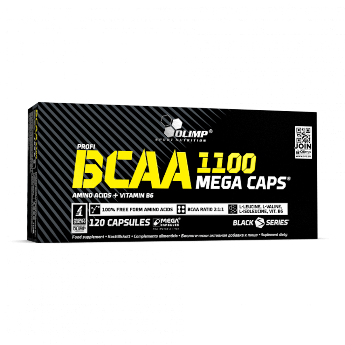 Olimp BCAA 1100, 120 mega caps