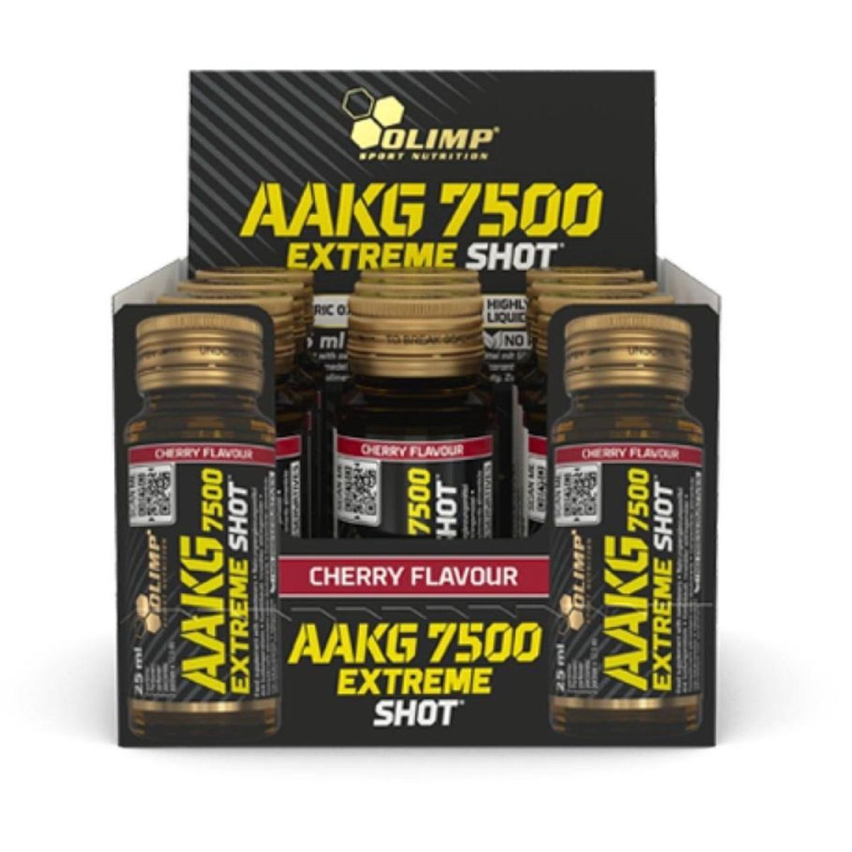 Olimp AAKG 7500 Extreme Shot, 9x25ml GLASS