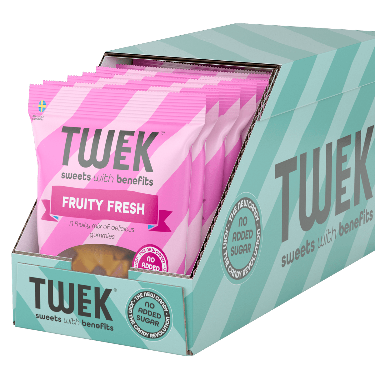 Tweek, Fruity Fresh, 14x80g