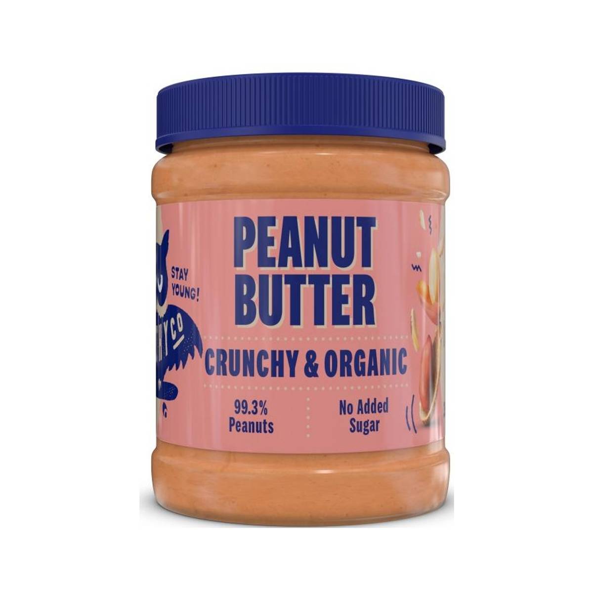 ECO Peanutbutter Crunchy 350g x 12stk