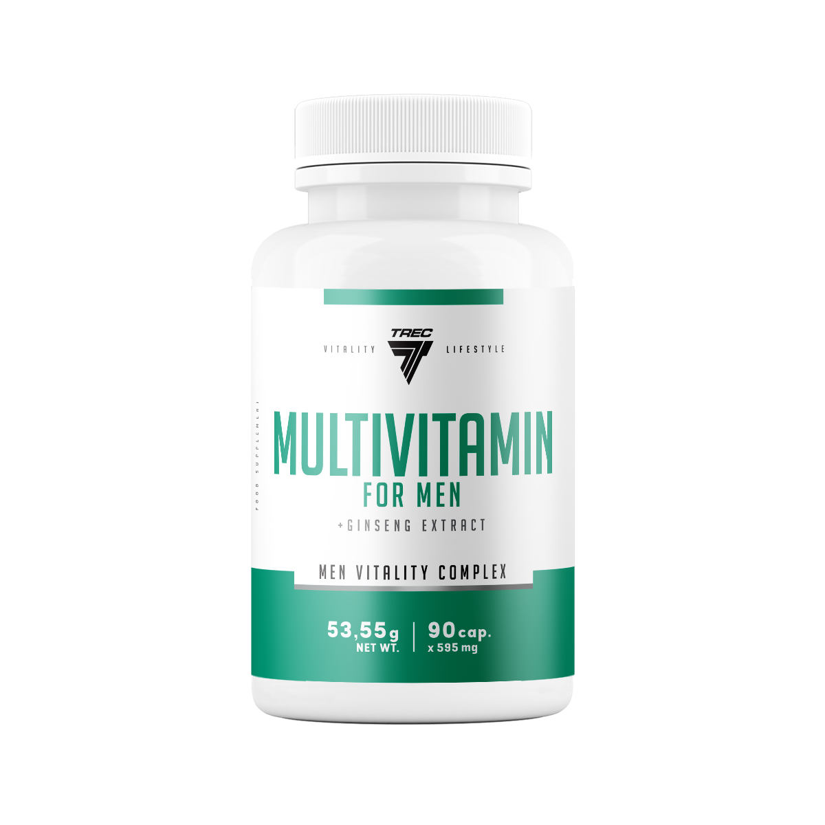 Trec Multivitamin for MEN, 90 cap - LAGERRYDDING (FÅ IGJEN)