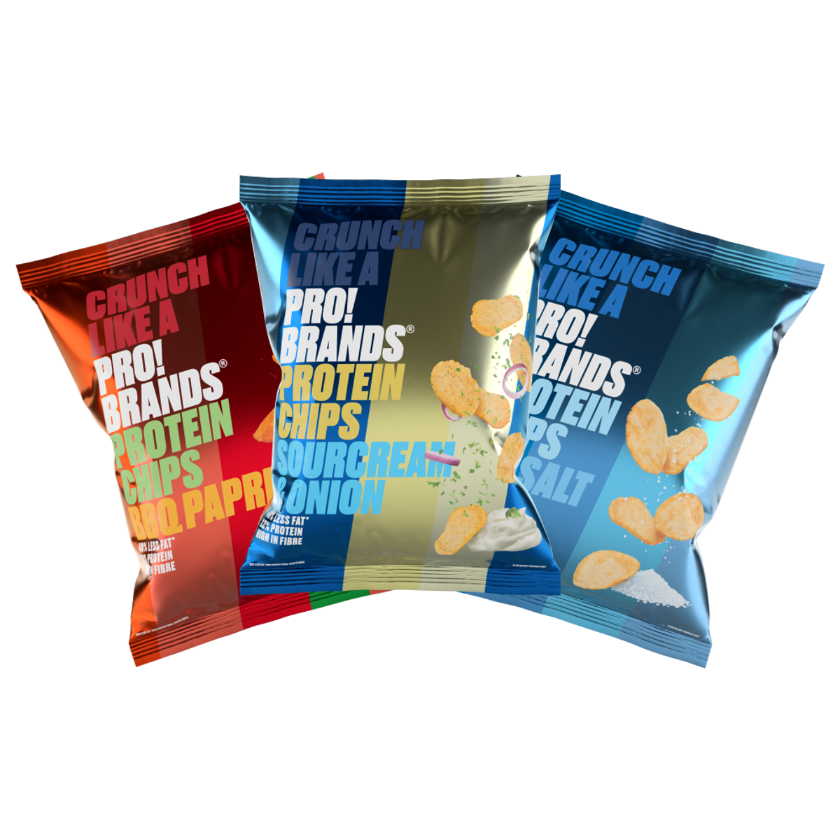 ProteinPro Chips - 50g x 14 poser
