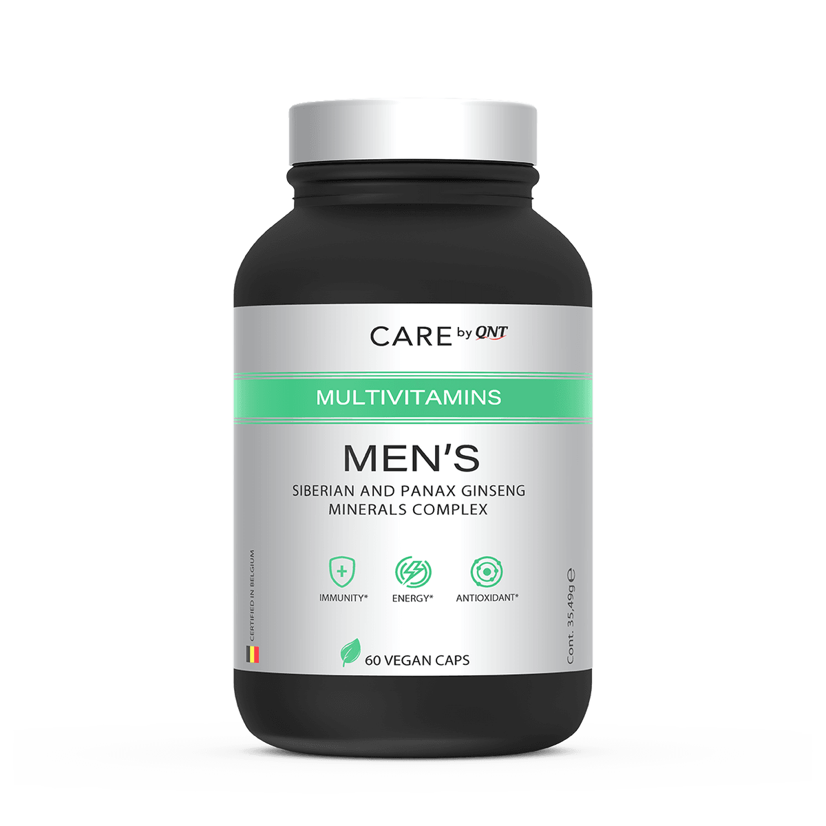 QNT Multivitamin Men's (vegan), 60 caps