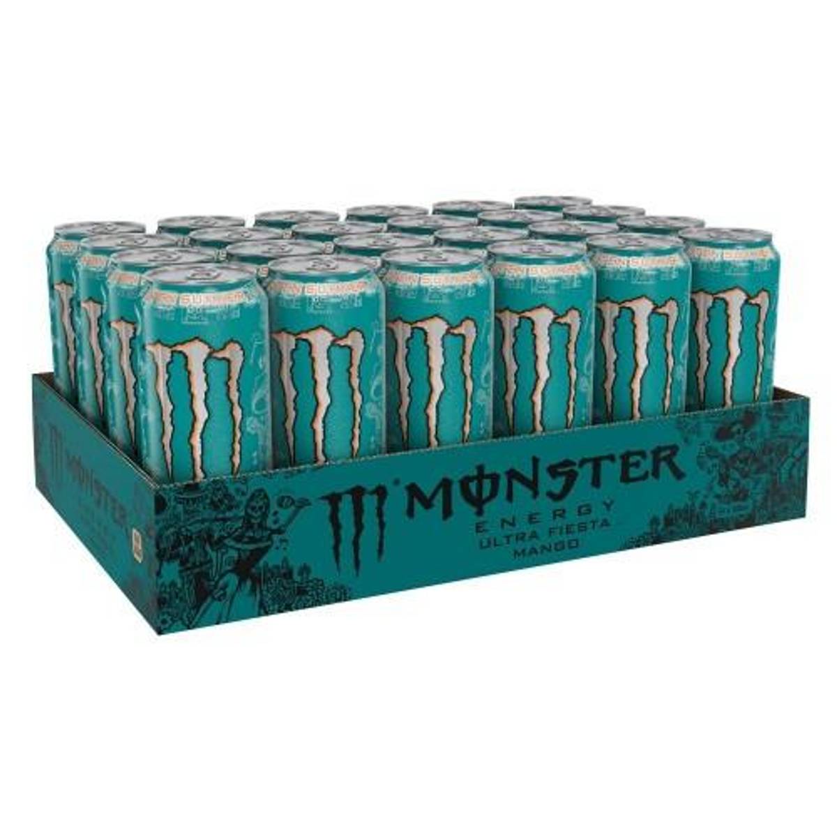 MONSTER Ultra, 24x500ml, Fiesta Mango