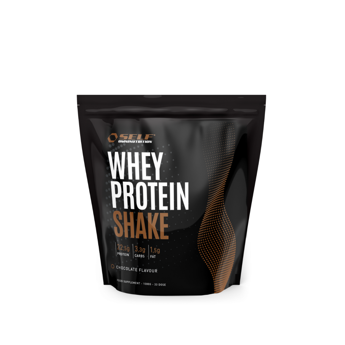 Self Whey Protein Shake - 1kg - ZIP pose