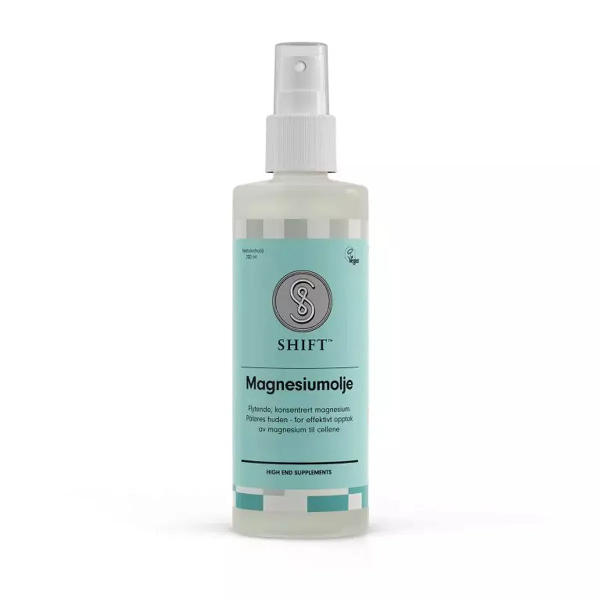 SHIFT Magnesiumolje spray 200ml - LAGERRYDDING (FÅ IGJEN)