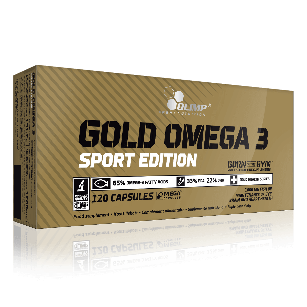Olimp Gold Omega 3, Sport Edition, 120 caps